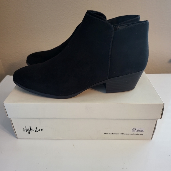 STYLE & CO Wileyy Ankle Booties Size 10 Medium - Picture 3 of 8